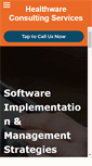 Mobile Screenshot of healthware-consulting.com